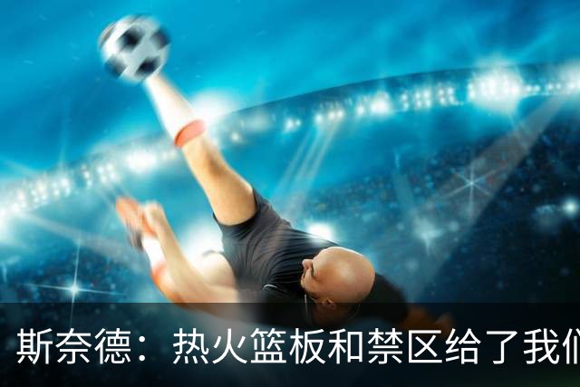 斯奈德：热火篮板和禁区给了我们很大压力，球队必须更快转移球