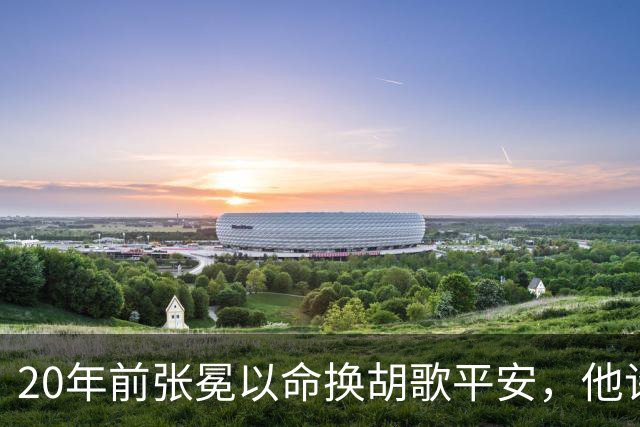20年前张冕以命换胡歌平安，他许诺赡养其父母，如今做到了吗？